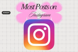 Most Posts on Instagram