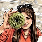 The restaurant girl